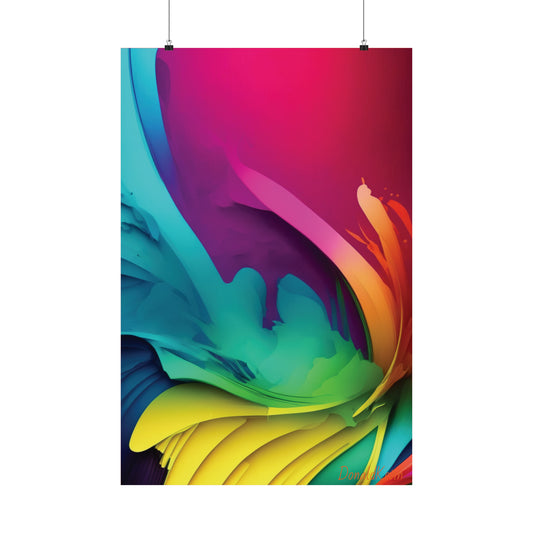 A Symphony Of Color Abstract Wall Art